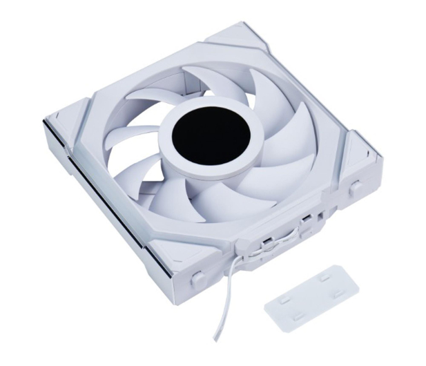 LIAN LI Uni Fan SL Wireless 120 LCD Reverse 120mm - 1332113 - zdjęcie 2